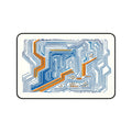 Blueprint Maze Desk Mat