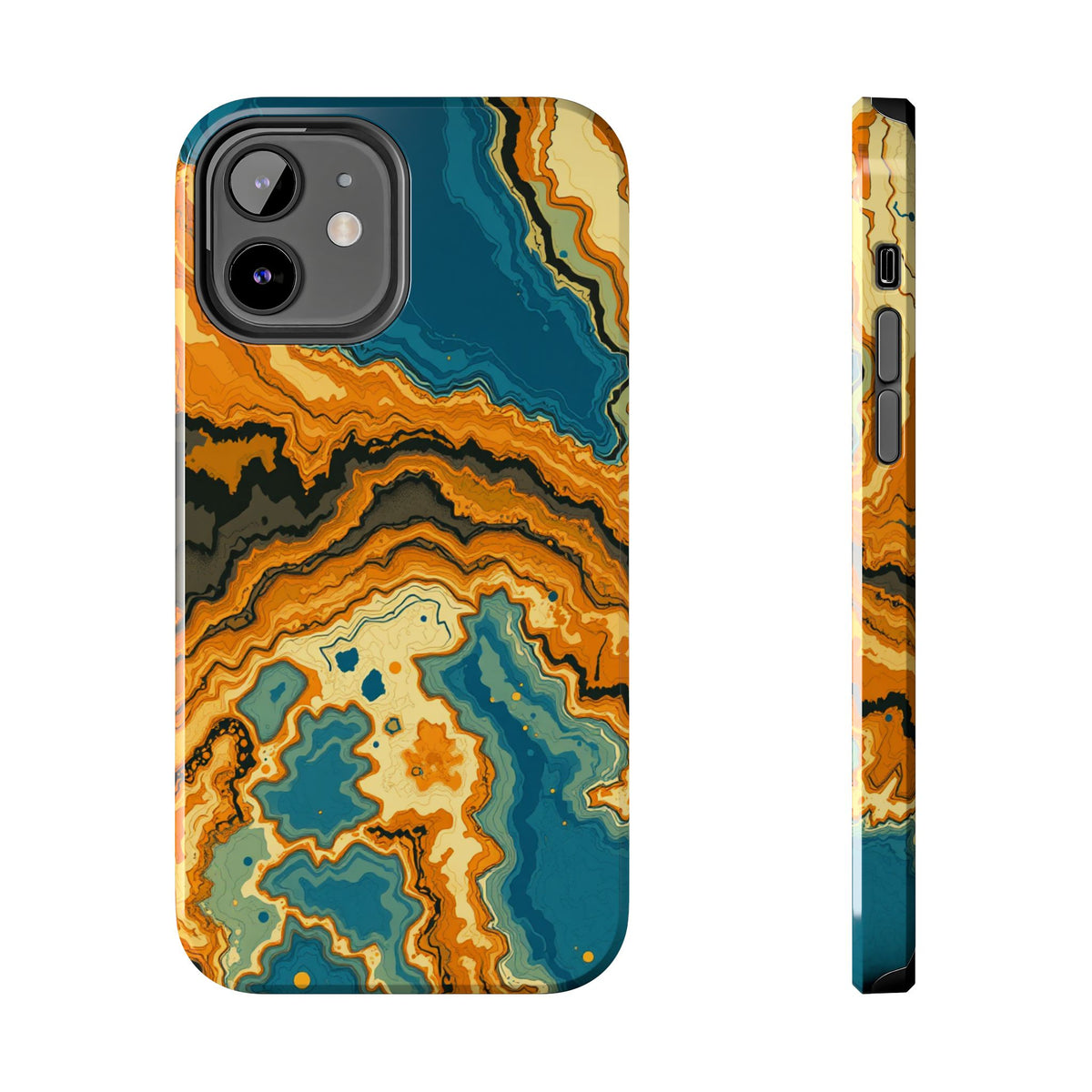 Golden Terrain Phone Case