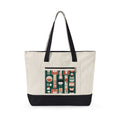 Kitchen Grid Heavy Canvas Tote
