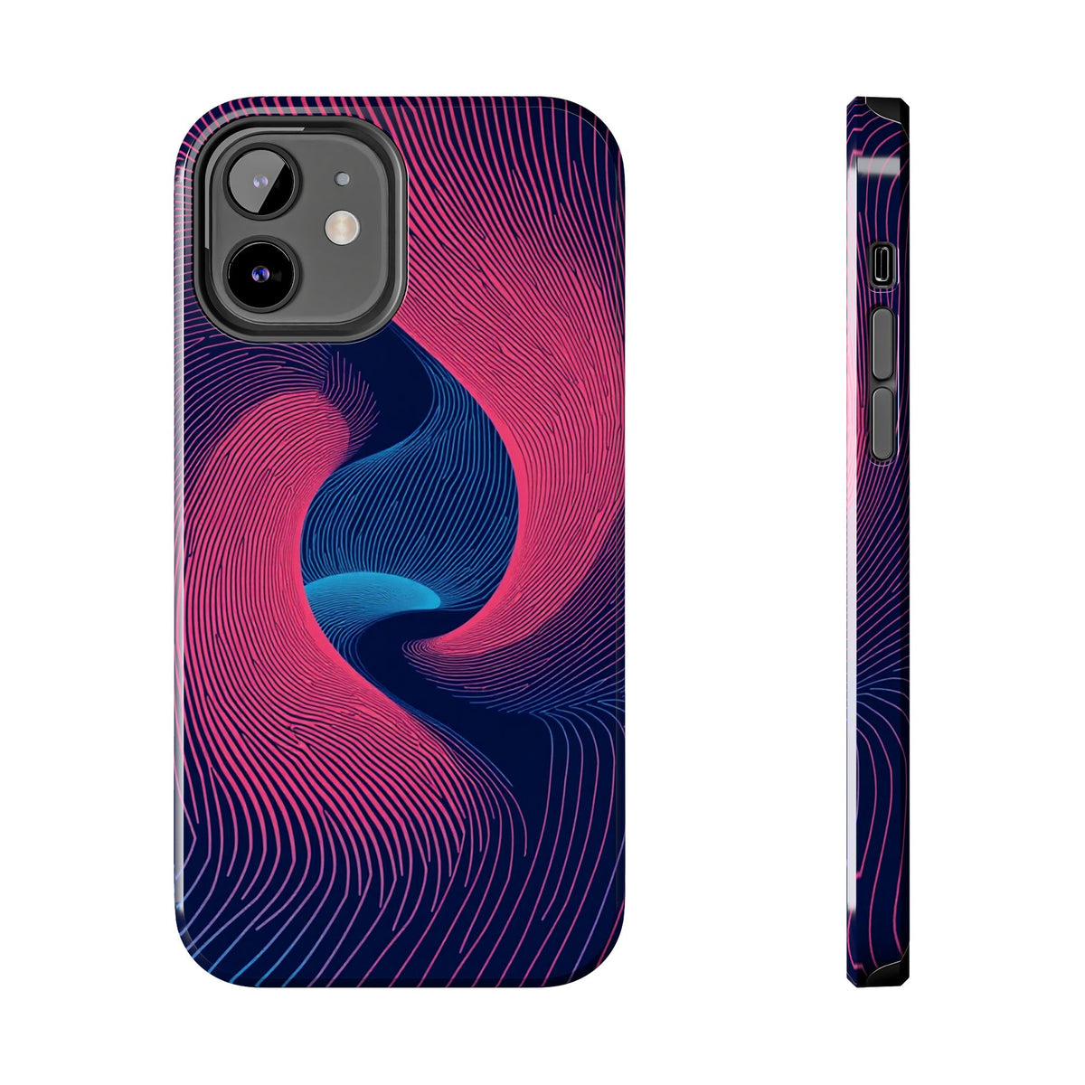 Magenta Vortex Phone Case