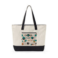 Confetti Grid Heavy Canvas Tote