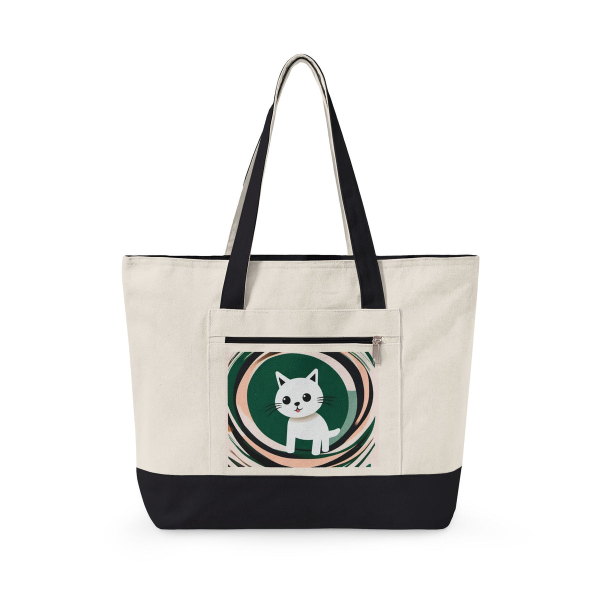 Cat Portal Heavy Canvas Tote