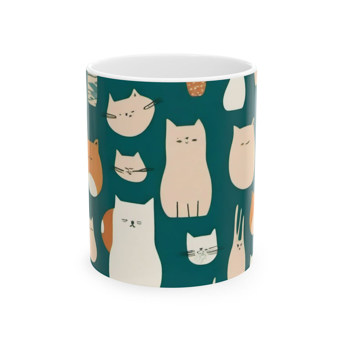 Cat Crowd Mug