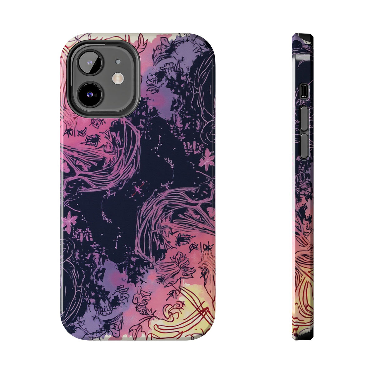 Violet Bloom Phone Case