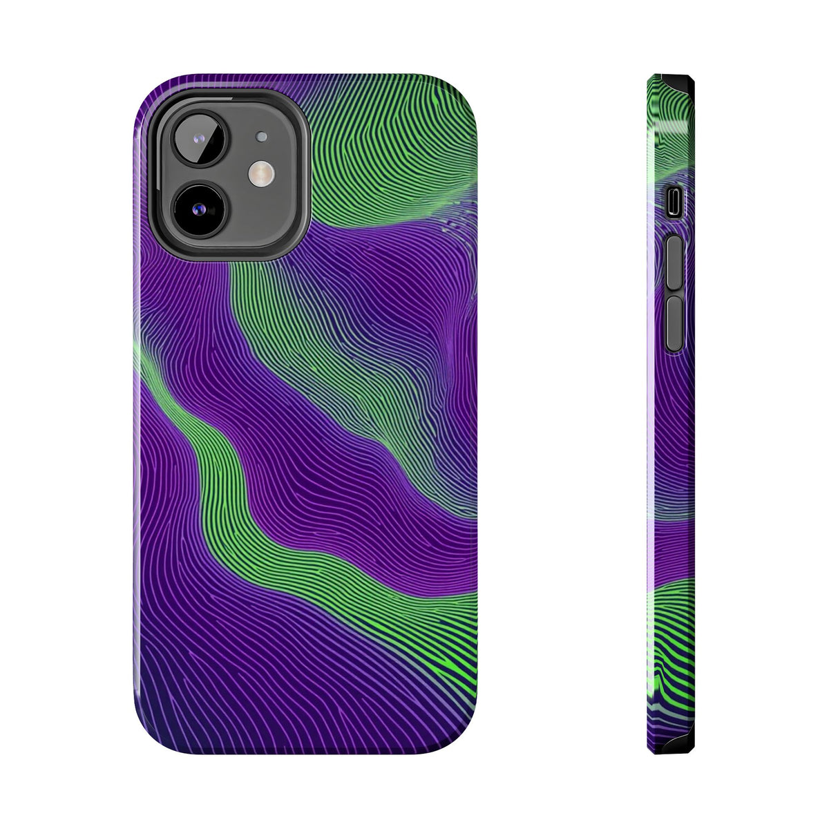 Neon Contour Phone Case