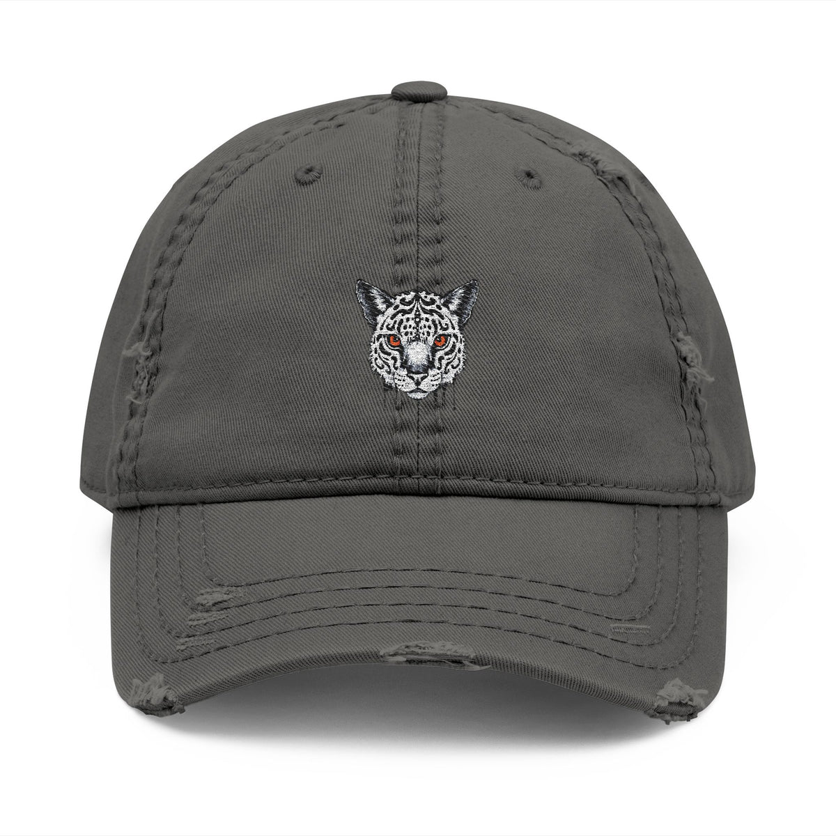 Tiger Crest Embroidered Cap