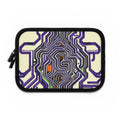 Violet Circuit Laptop Sleeve