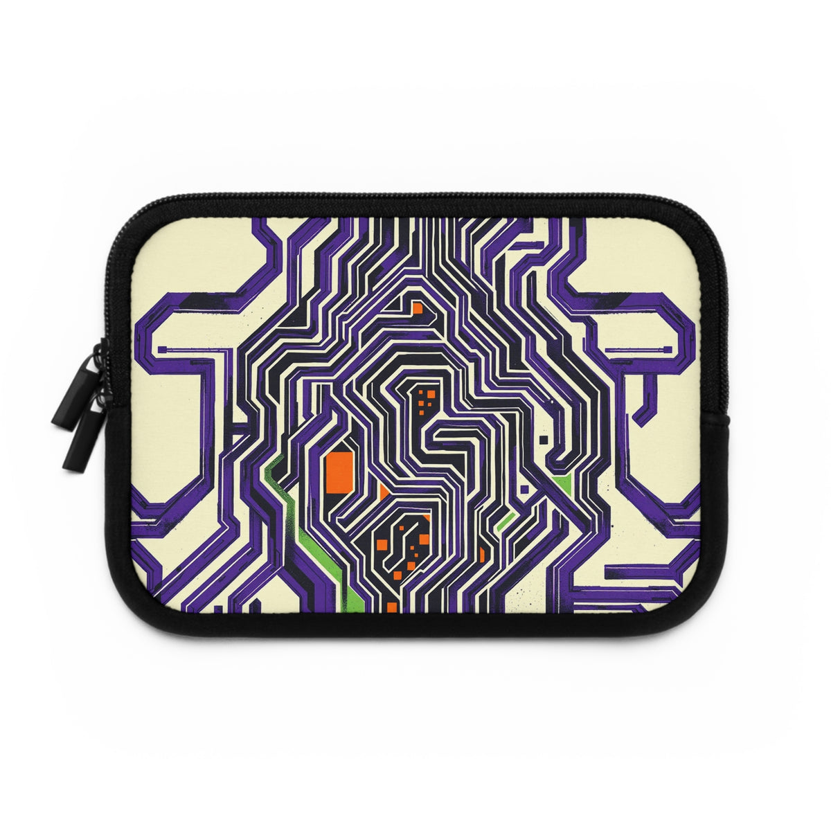 Violet Circuit Laptop Sleeve