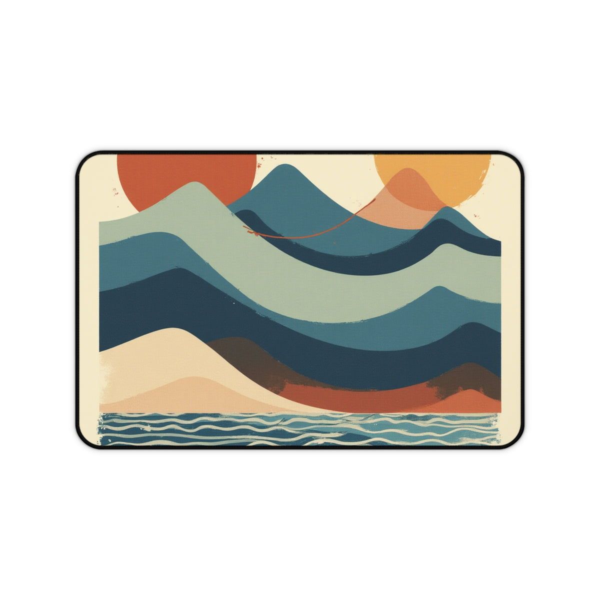 Distant Peaks Desk Mat