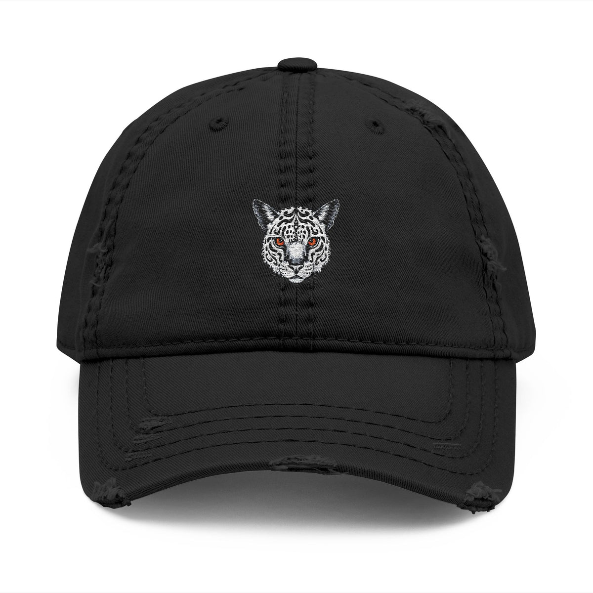Tiger Crest Embroidered Cap