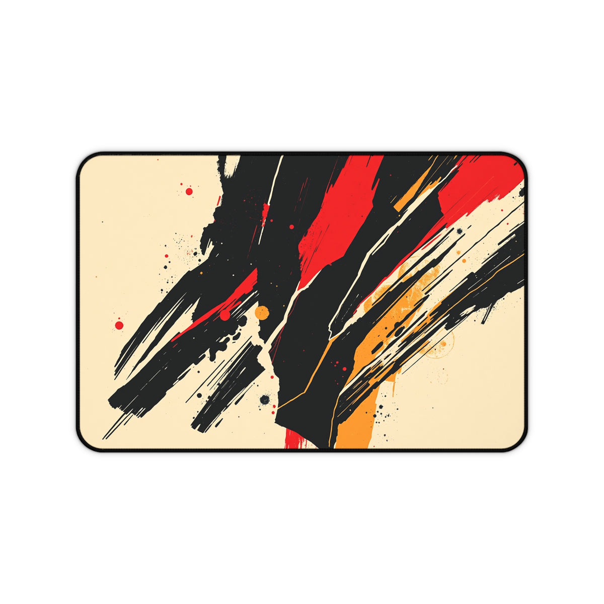 Red Gesture Desk Mat