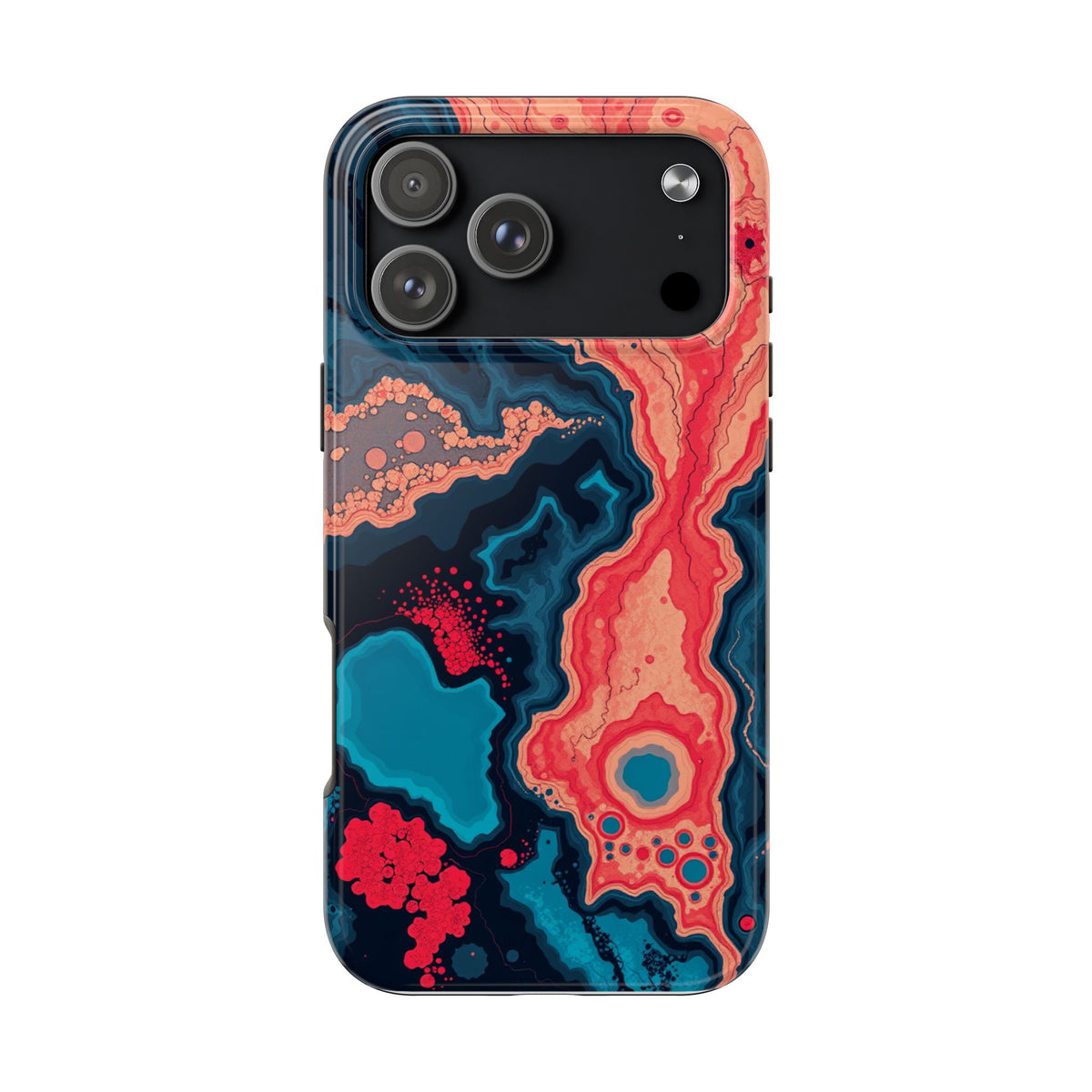 Coral Geode Phone Case