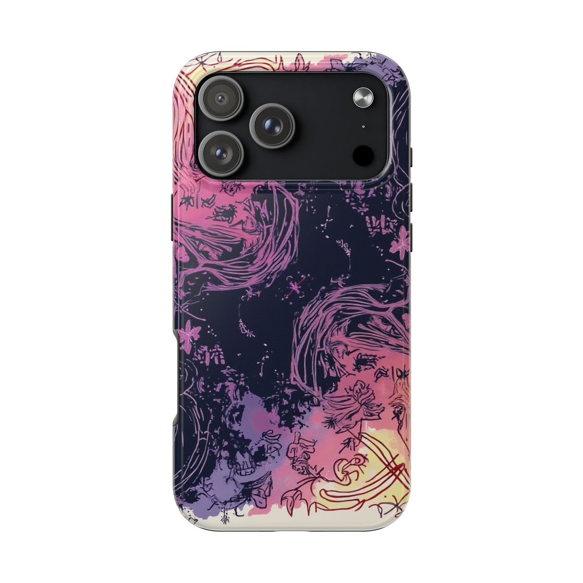 Violet Bloom Phone Case