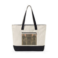 Concrete Echo Heavy Canvas Tote