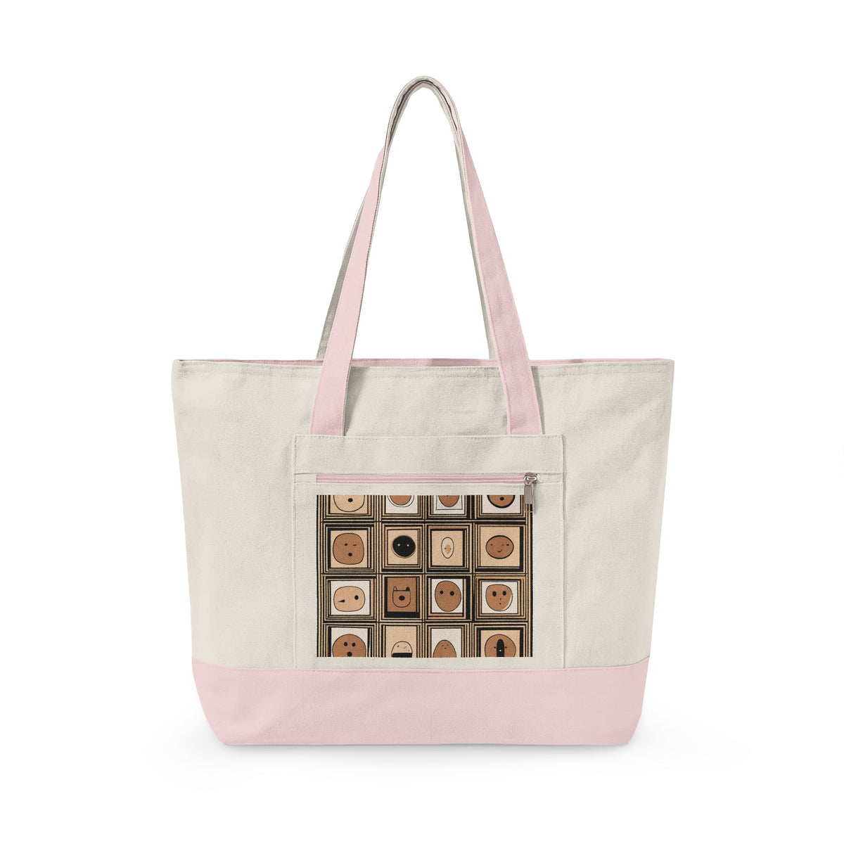 Modular Tiles Heavy Canvas Tote