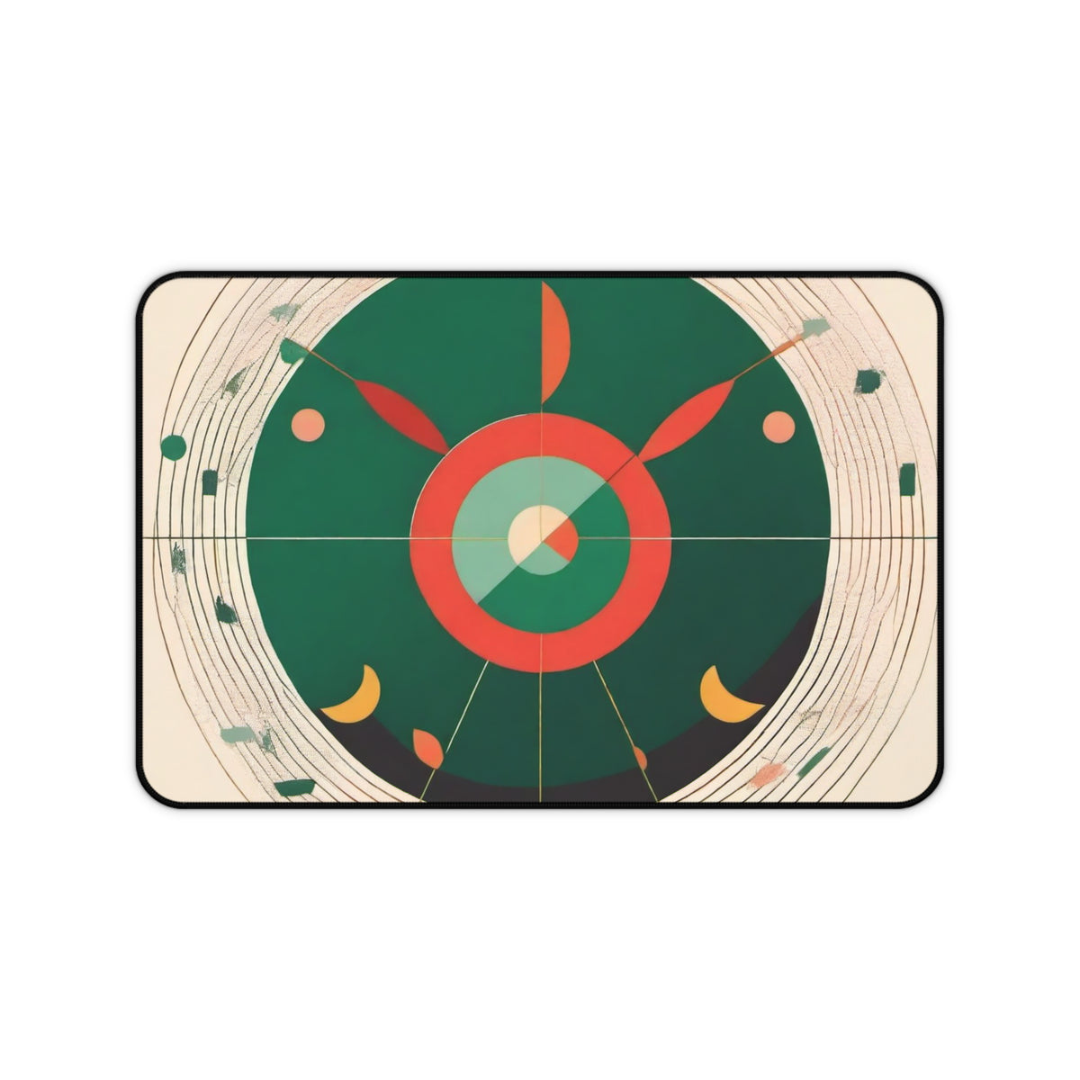 Compass Garden Desk Mat